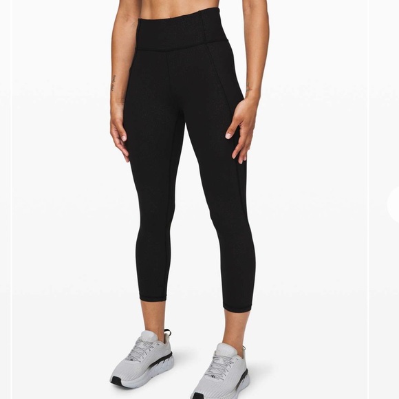 lululemon athletica Pants - Lululemon Time To Sweat Crop *23"